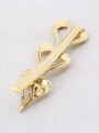 BROCHE CORAZON DORADO