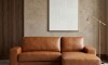Sillón 3 cuerpos con Chaise - Como Camel Izquierdo