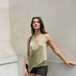 BLUSA PAULINA VERDE PISTACHO
