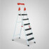 Escalera De Acero Plegable 5+1 Con Plataforma Zln1666 ESCALERA 5 ESCALONES ZILAN ZLN1666