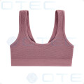 Soutien Top Sin Costuras De Espalda Ancha Rosa