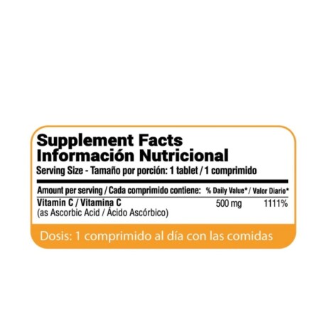 Vitamin C 500 mg 100 Cáps Qualivits Vitamin C 500 mg 100 Cáps Qualivits