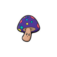 Jibbitz™ Charm Purple Mushroom Character Multicolor
