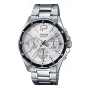 Reloj Casio MTP1374D 7AV para hombre de acero Plateado