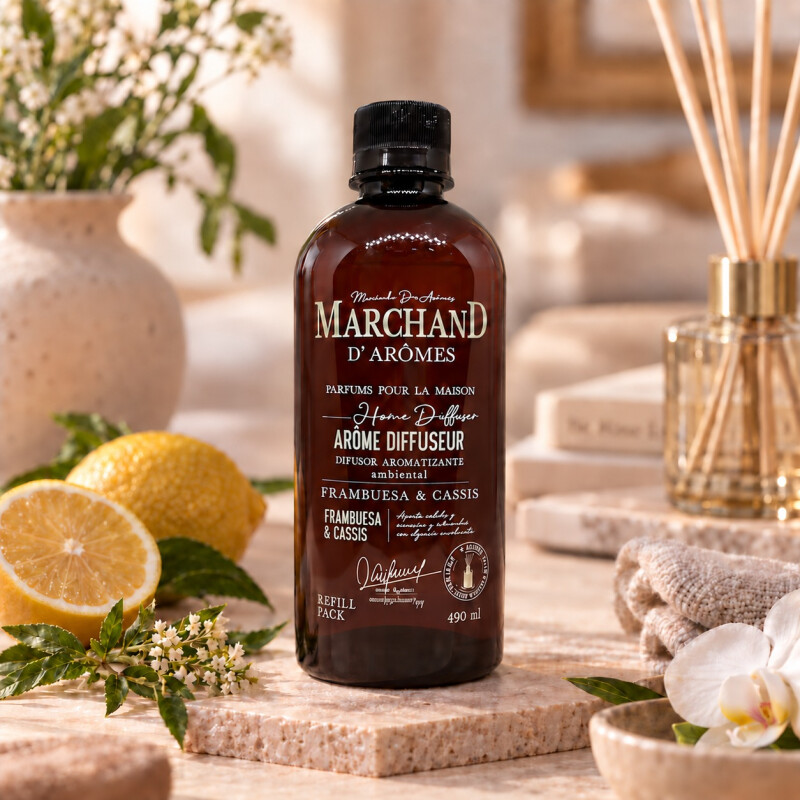 Refill Difusor de Varilla Marchand Frambuesa & Cassis