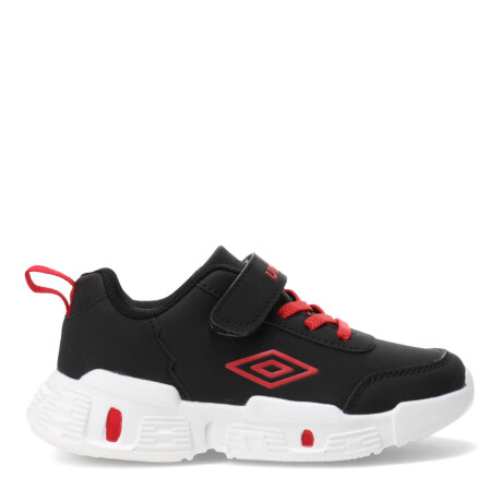 Championes Infantiles Umbro Tory Negro - Negro - Rojo