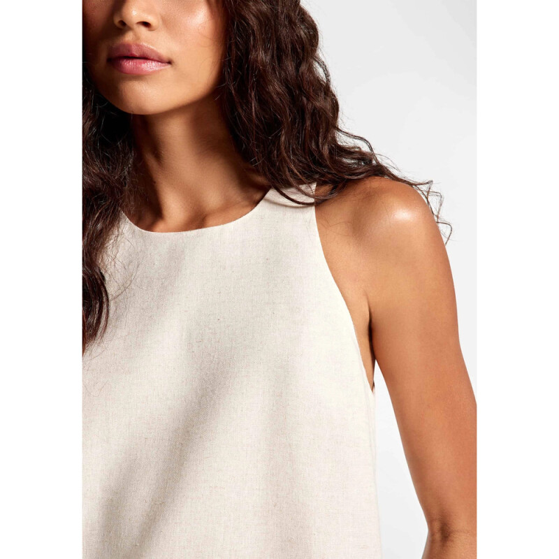 VESTIDO FEM OFF WHITE