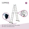 Escalera Andamio Lumax 20 Escalones SIN CHAPONES Escalera Andamio Lumax 20 Escalones SIN CHAPONES