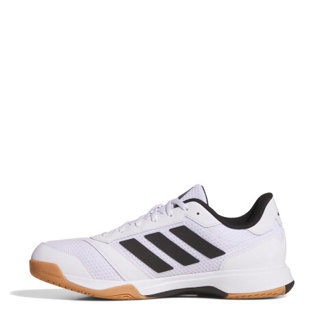 Championes de Hombre Adidas Ligra 8 Blanco - Negro