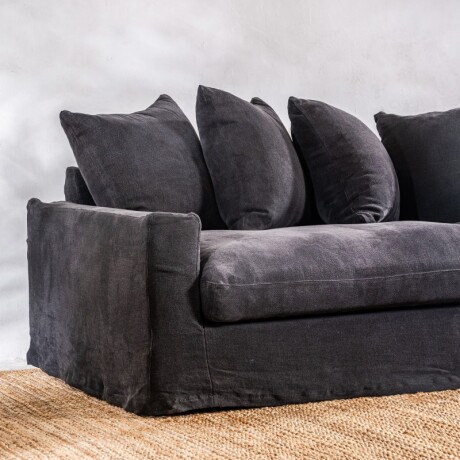 Sillón Ossira 3 Cuerpos Negro U