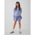 QUICK DRY BUTTERFLY RUN SHORT BRIGHT HYACINTH