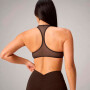 Bra Mesh Low Impact Bra Mujer Dark Sienna