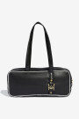 BLACK AIRLINER ELONGATED BAG Negro