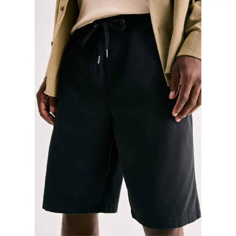 BERMUDA MASC PRETO ESCURO