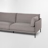 Sofá con chaise COSTA GRIS - IZQUIERDO