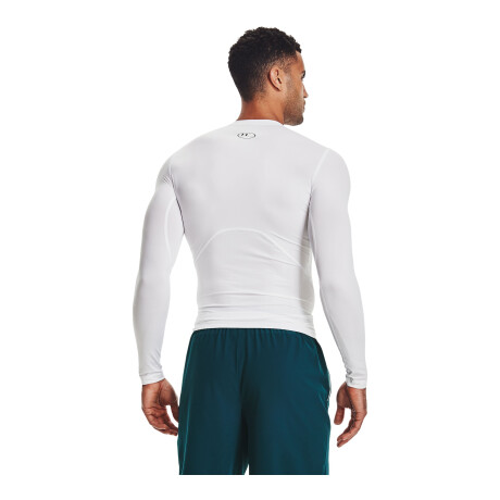 Remera de Hombre Under Armour HeatGear® Long Sleeve Blanco