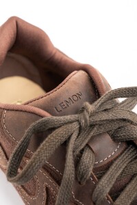 Zapatilla Combinada Chocolate