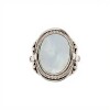 Anillo Oval-Plata 925-Piedra Luna-AN3086 conpiedra