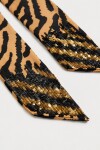 PASHMINA SHINE ZEBRA Cebra