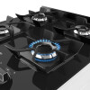 COCINA MUELLER PIACCERE 4H S/GAS MESADA DE VIDRIO C/GRILL ELECTRICO + BANDEJA BLANCA PAUSADA Cocina Mueller Piaccere 4h S/gas Mesada De Vidrio C/grill Electrico + Bandeja Blanca Pausada