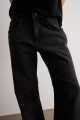 Jean wide leg Jade brillos negro