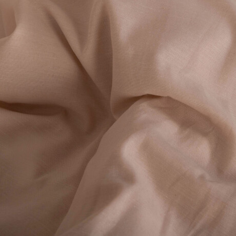 JGO. SÁBANAS 1 1/2 PLAZA ALGODON-Y-POLIESTER NATURAL-BEIGE CHAMBRAY CRUDO