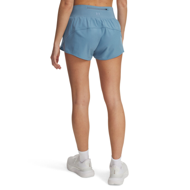 UA Launch Pro 3'' Shorts-BLU BLU-418