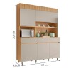 Kit de Cocina - 5 puertas 2 cajones - Realeza Kit de Cocina - 5 puertas 2 cajones - Realeza