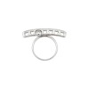 Anillo Cruz - Plata y Oro - Zirconias AN6014 conpiedra