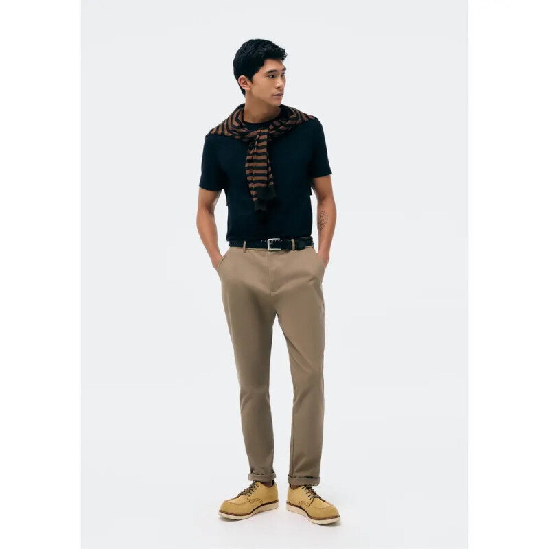 CAMISETA MM MASC PRETO ESCURO