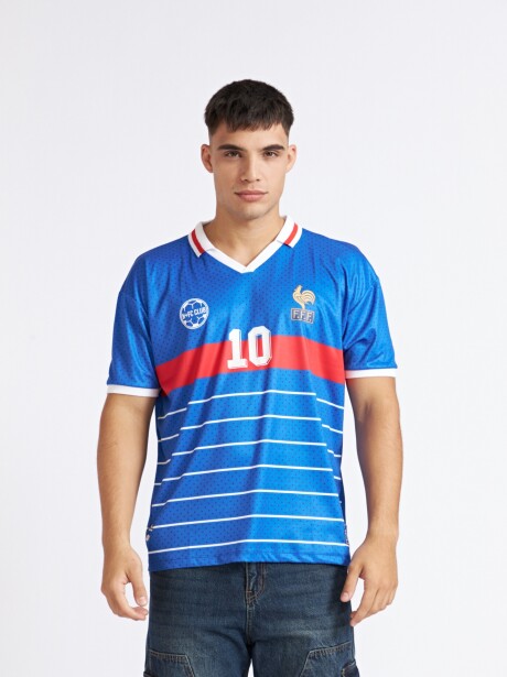 REMERA FRANCIA AZUL