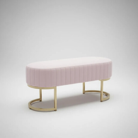 Banqueta Otomana Rosa Largo 1M x Ancho 40Cm x Alto 45Cm Banqueta Otomana Rosa Largo 1M x Ancho 40Cm x Alto 45Cm