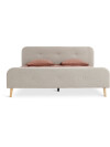Estructura cama KONGSBERG Queen 160x200 beige Estructura cama KONGSBERG Queen 160x200 beige