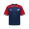 Remera Umbro Match Nacional Blue Red