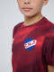 REMERA PRESS Nacional Junior Beige, ordeaux