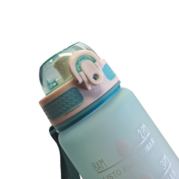 Botella de Agua Motivacional 1L Violeta