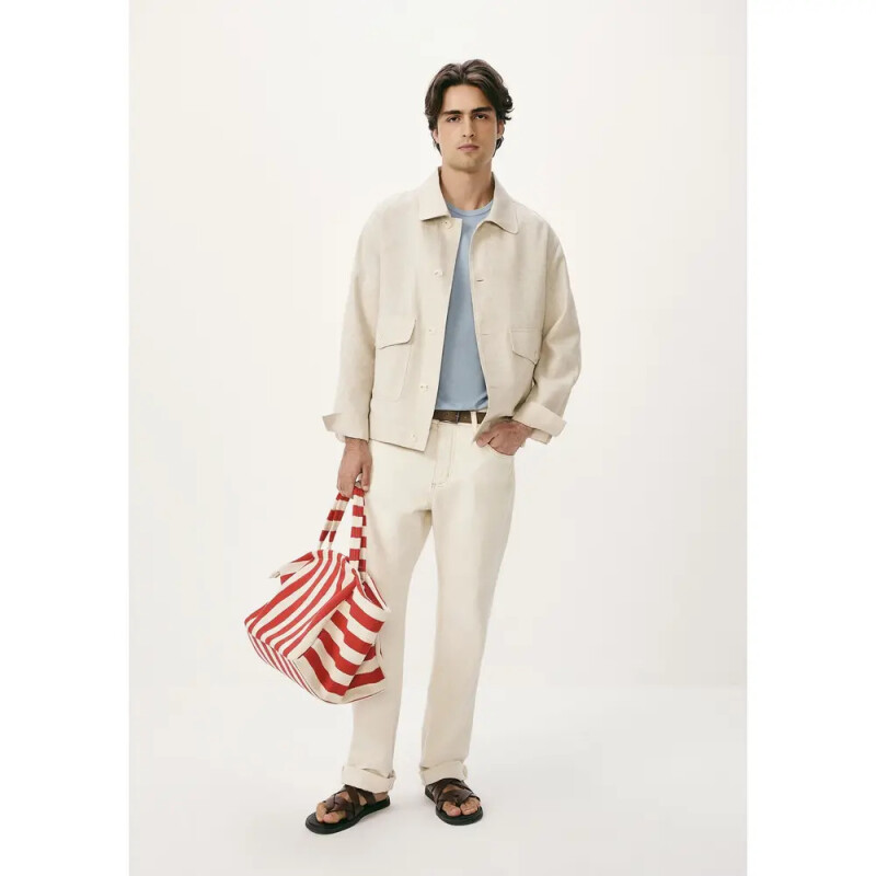 CAMISETA MM MASC AZUL CLARO