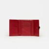 Billetera Marga en cuero graneado Rojo