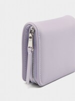 Cartera De Textura Suave S violeta