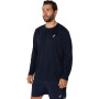 Polo Running Asics Silver LS Top Hombre Midnight