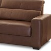 Sillón 100% Cuero - 3 Cuerpos - Sublime Caramelo