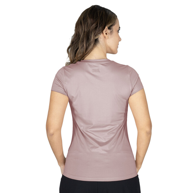 TSHIRT FEM POLY/SPX EVERLAST E-DAY PK W6 ROSA/GRAFITO