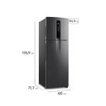 Heladera Electrolux Inverter No Frost 408 Lts Black