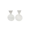 Caravanas Colgante-Plata 925 esterlina-Sin piedra-CA3556 sinpiedra