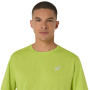Polo Running Asics Silver SS Top Hombre Neon Lime