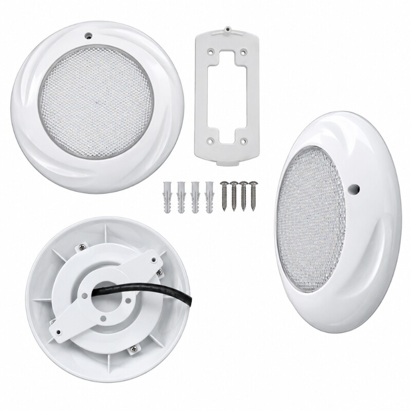 ARTEFACTO DE ADOSAR PARA PISCINA LED 18W RGB Luminaria LED RGB para Piscina de Adosar 18W 12V con Luz Cálida IP68