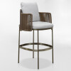 BANQUETA DE EXTERIOR SHADOW Gris