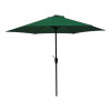 Sombrilla de Jardín 2.5M Aluminio Verde Sombrilla de Jardín 2.5M Aluminio Verde