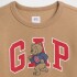 V-FA LOGO CREW CAMEL HAIR