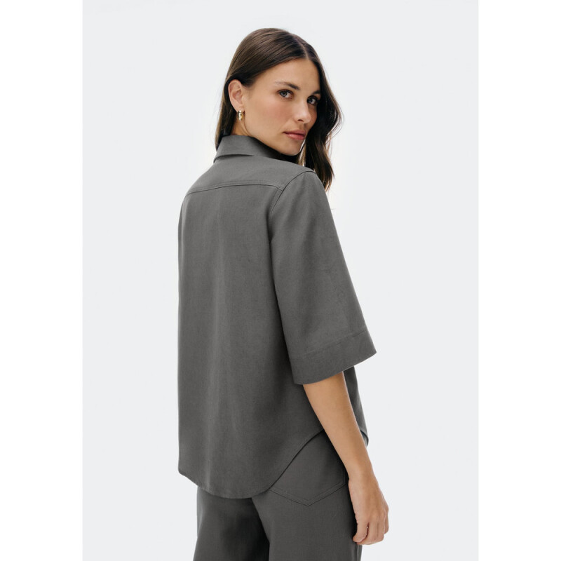 CAMISA FEM CENIZA